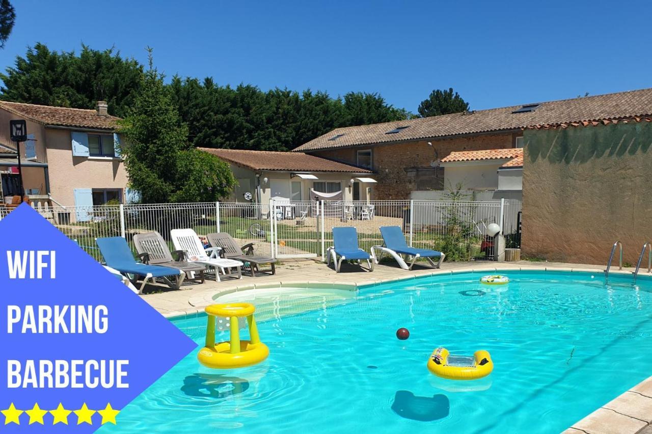 Bel Appartement T2 Climatise Avec Piscine Poitiers-Futuroscope-Creps De Poitiers Vouneuil-sous-Biard Kültér fotó
