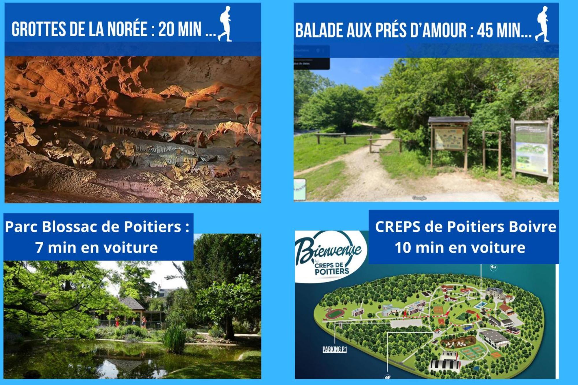 Bel Appartement T2 Climatise Avec Piscine Poitiers-Futuroscope-Creps De Poitiers Vouneuil-sous-Biard Kültér fotó